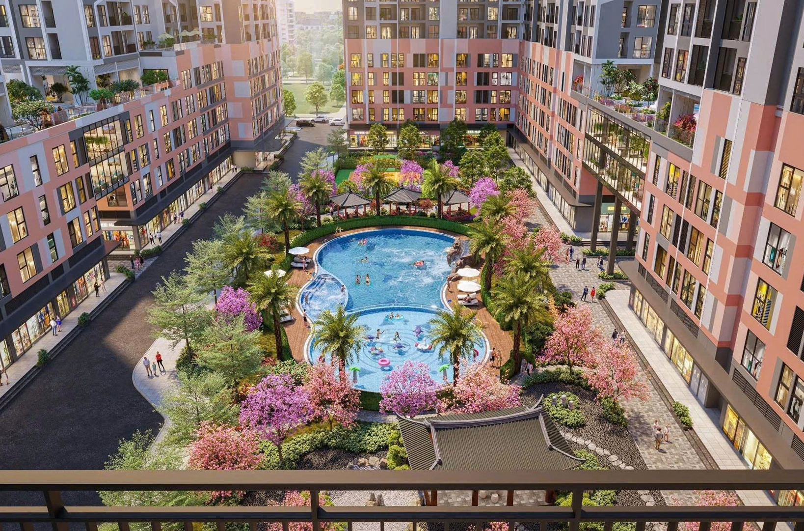 Nội khu Vinhomes Thanh Hóa - Chung cư Vinhome Thanh Hóa