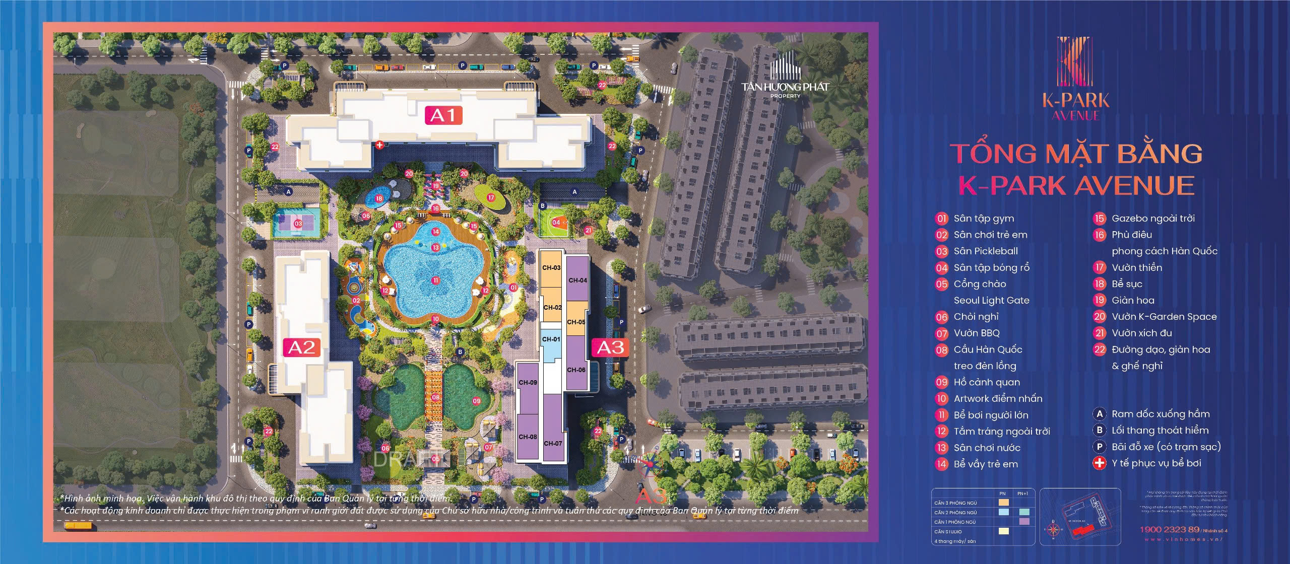 tiện ích ở vinhomes k park thanh hóa